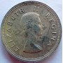 Two Shillings, South Africa, 1960, Silver