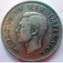 Two and Half Shillings, South Africa, 1942, Silver