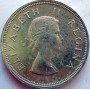 Two and Half Shillings, South Africa, 1960, Silver
