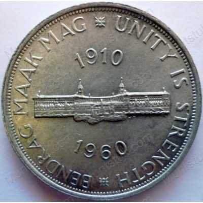Five Shillings, South Africa, 1960, Silver