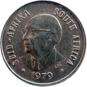 One Cent, South Africa, 1979, Bronze