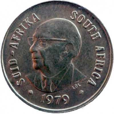 One Cent, South Africa, 1979, Bronze