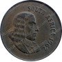 One Cent(English), South Africa, 1967, Bronze