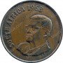One Cent(English), South Africa, 1968, Bronze