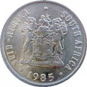 One Cent, South Africa, 1985, Bronze