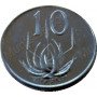 Ten Cent(English), South Africa, 1969, Nickel