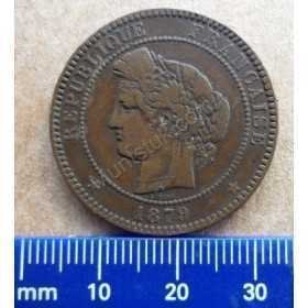 France(1871-1940), 10 Centimes, 1879, Third Republic