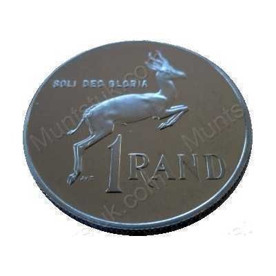 One Rand, South Africa, 1979, Nickel
