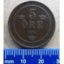 Sweden, 1874, 5 ORE