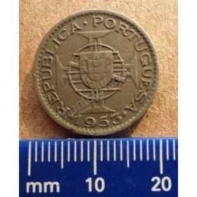 Angola(1953-1974), 1953, 2.5 Escudos