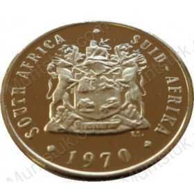 Ten Cent, South Africa, 1970, Nickel