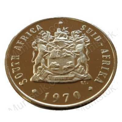 Ten Cent, South Africa, 1970, Nickel