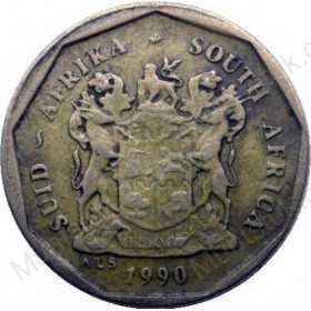 Ten Cent, South Africa, 1990, Bronze plated Steel