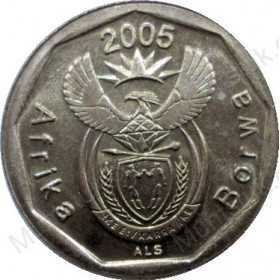 Ten Cent, South Africa, 2005, Bronze plated Steel