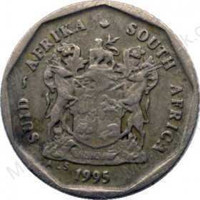 Ten Cent, South Africa, 1995, Bronze plated Steel