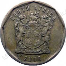 Ten Cent, South Africa, 2000, Bronze plated Steel