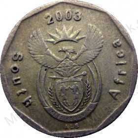 Ten Cent, South Africa, 2003, Bronze plated Steel