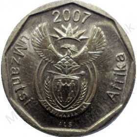 Ten Cent, South Africa, 2007, Bronze plated Steel