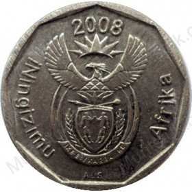 Ten Cent, South Africa, 2008, Bronze plated Steel