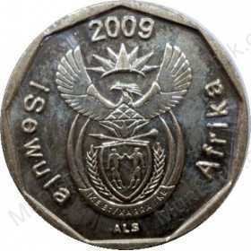 Ten Cent, South Africa, 2009, Bronze plated Steel