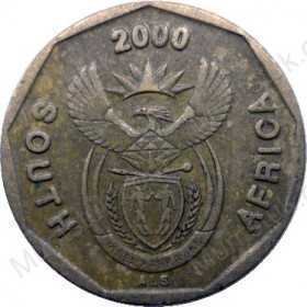 Ten Cent, South Africa, 2000, Bronze plated Steel