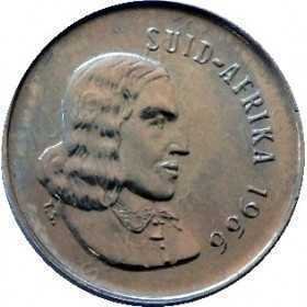 Five Cent(Afrikaans), South Africa, 1966, Nickel