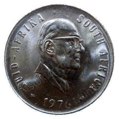 Five Cent, South Africa, 1976, Nickel