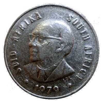 Five Cent, South Africa, 1979, Nickel