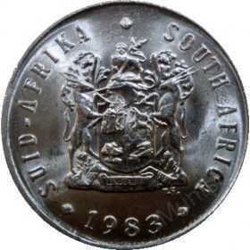 Five Cent, South Africa, 1983, Nickel, obverse