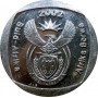 One Rand, South Africa, 2002, Nickel plated Copper