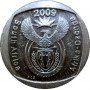 One Rand, South Africa, 2009, Nickel plated Copper