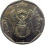 Fifty Cent, South Africa, 2008, Bronze plated Steel
