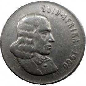 Fifty Cent(Afrikaans), South Africa, 1966, Nickel