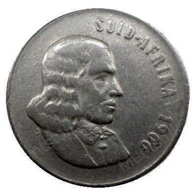 Fifty Cent(Afrikaans), South Africa, 1966, Nickel