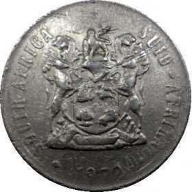 Fifty Cent, South Africa, 1972, Nickel