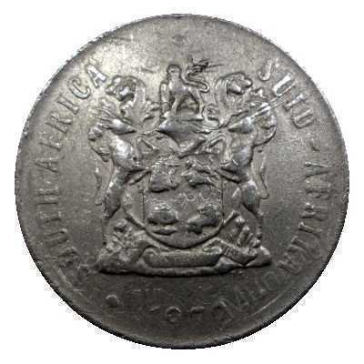 Fifty Cent, South Africa, 1972, Nickel