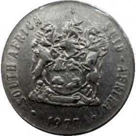 Fifty Cent, South Africa, 1977, Nickel