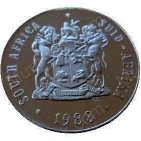 Fifty Cent, South Africa, 1983, Nickel