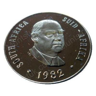 Fifty Cent, South Africa, 1982, Nickel