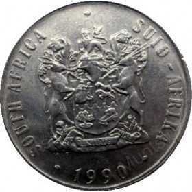 Fifty Cent, South Africa, 1990, Nickel