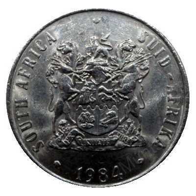 Fifty Cent, South Africa, 1984, Nickel