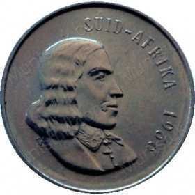 Twenty Cent(Afrikaans), South Africa, 1966, Nickel