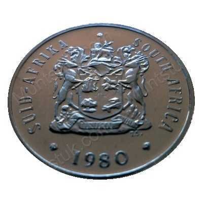 Twenty Cent, South Africa, 1980, Nickel