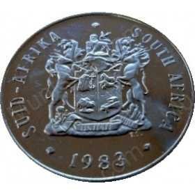 Twenty Cent, South Africa, 1983, Nickel