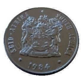 Twenty Cent, South Africa, 1984, Nickel