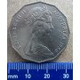 Australia(1969-1984), 1980, 50 cents, Copper-Nickel