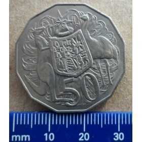 Australia(1969-1984), 1980, 50 cents, Copper-Nickel