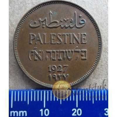 Palestine (1917-1947),1927, 2 Mils, Bronze