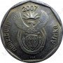 Twenty Cent, South Africa, 2007, Bronze plated Steel