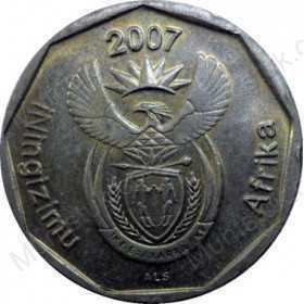Twenty Cent, South Africa, 2007, Bronze plated Steel